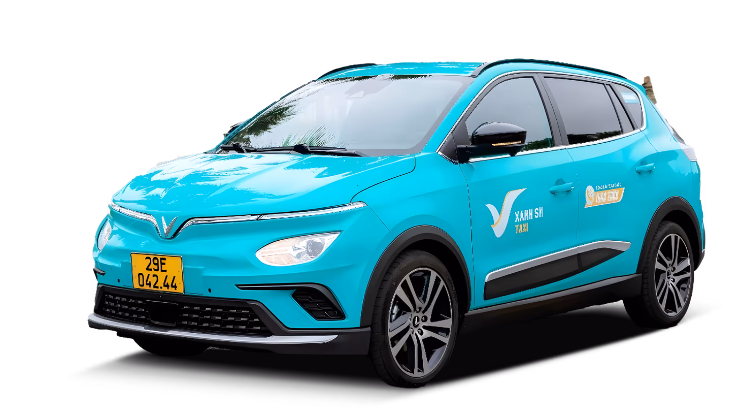 Elektryczna taksówka VinFast na Phu Quoc